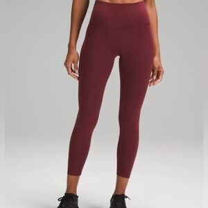 Wunder Under High-Rise 28” - Deep Rouge
